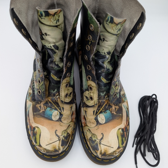 Doc Martens Bosch HELL Garden of Earthly Pascal Boots UK 10 EU 45 US11 - Picture 7 of 8